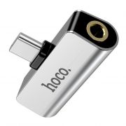 Аудио-переходник HOCO LS26 2xType-C Jack 3.5mm