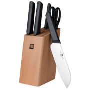 Набор ножей с подставкой HuoHou Youth Edition Kitchen Stainless Steel Knife Set HU0057