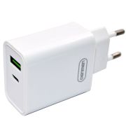 Зарядное устройство Denmen DC08 PD 20W Type-C/Type-A