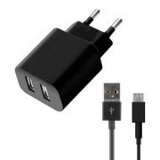 Зарядное устройство microUSB 2А