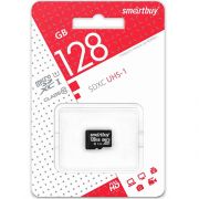 Карта памяти MicroSD 128Gb SmartBuy