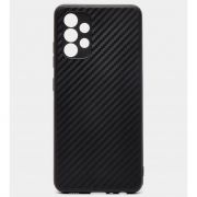 Бампер силиконовый с текстурой карбон для Samsung A33