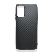 Бампер силиконовый с текстурой карбон для Samsung A52