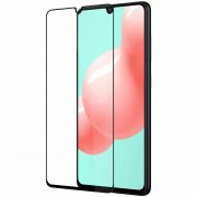 Стекло защитное Full Glue Premium Krutoff для Samsung Galaxy A41