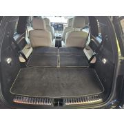 Ковёр в багажник из ковролина трансформируемый с защитой сидений третьего ряда для Lixiang L9
