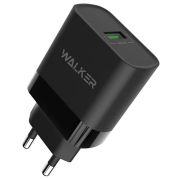 Зарядное устройство WALKER WH-35, 3А, 15Вт, USBx1, быстрая зарядка QC 3.0