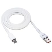 Кабель USB «WALKER» C795, USB-A/Type-C, мягкий силикон, (3.3А)