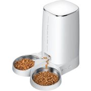 Умная автоматическая кормушка Rojeco 4L Automatic Pet Feeder WiFi Version Double Bowl с двумя мисками