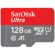 Карта памяти MicroSD 128Gb Sandisk Ultra (140Mb/s) (SDSQUAB-128G-GN6MN)