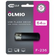 Флешка для компьютера 64Gb Olmio F-236 USB 2.0