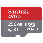 Карта памяти MicroSD 256Gb Sandisk Ultra (150Mb/s) (SDSQUAC-256G-GN6MN)