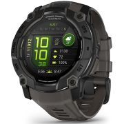 Garmin Instinct 3 50mm AMOLED Black with Charcoal Silicone (010-03020-40)