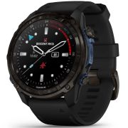 Garmin Descent MK3i 51mm Sapphire Carbon Gray DLC Titanium with Black Silicone (010-02752-34)